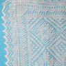 Пуховый оренбургский платок экрю, арт. П5-130-02