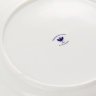 Фарфоровая тарелка мелкая 150 мм форма Тюльпан рисунок Кобальтовая сетка Императорский фарфоровый завод
