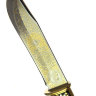 Подарочный нож Златоуст сувенирный "Тайга" ножны из кожи